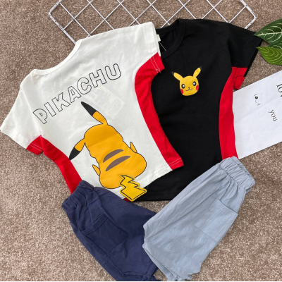 تیشرت شلوارک Pikachu - نی نی لوس