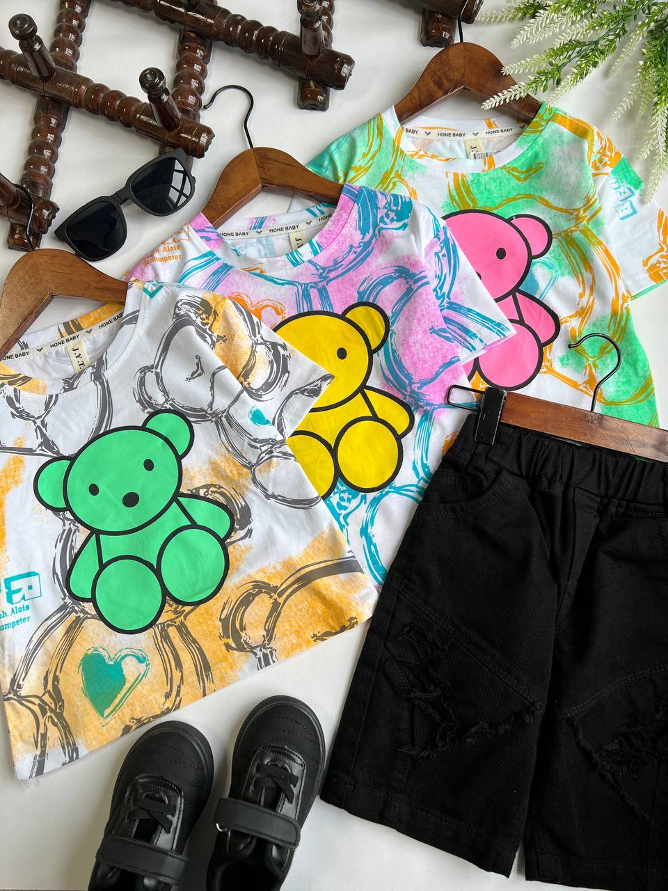 تیشرت Colorful teddy - نی نی لوس