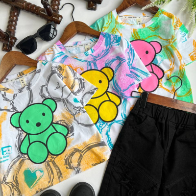 تیشرت Colorful teddy - نی نی لوس