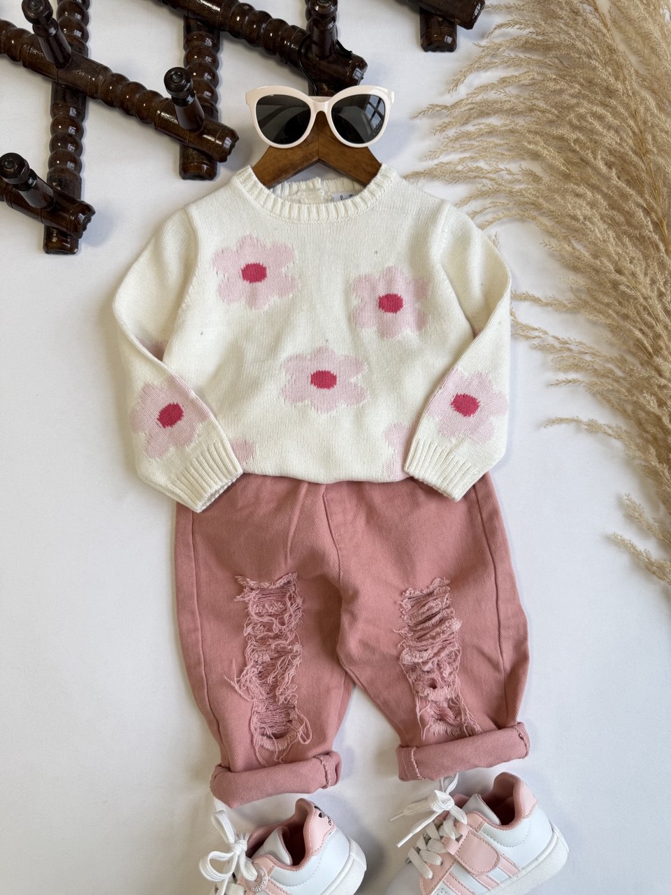 بلوز بافت نرگسی - نی نی لوس