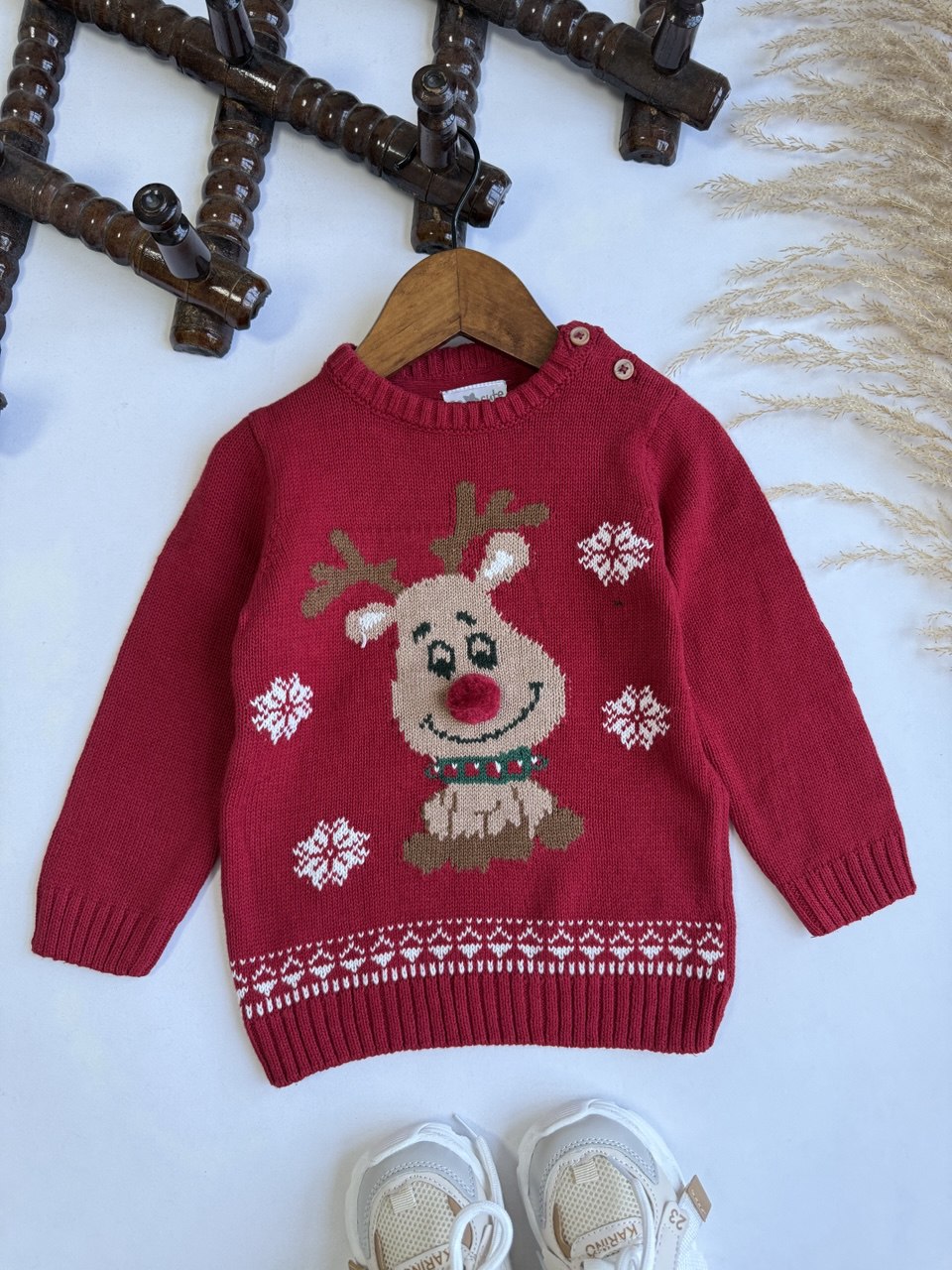 بلوز بافت گوزن دماغو - نی نی لوس