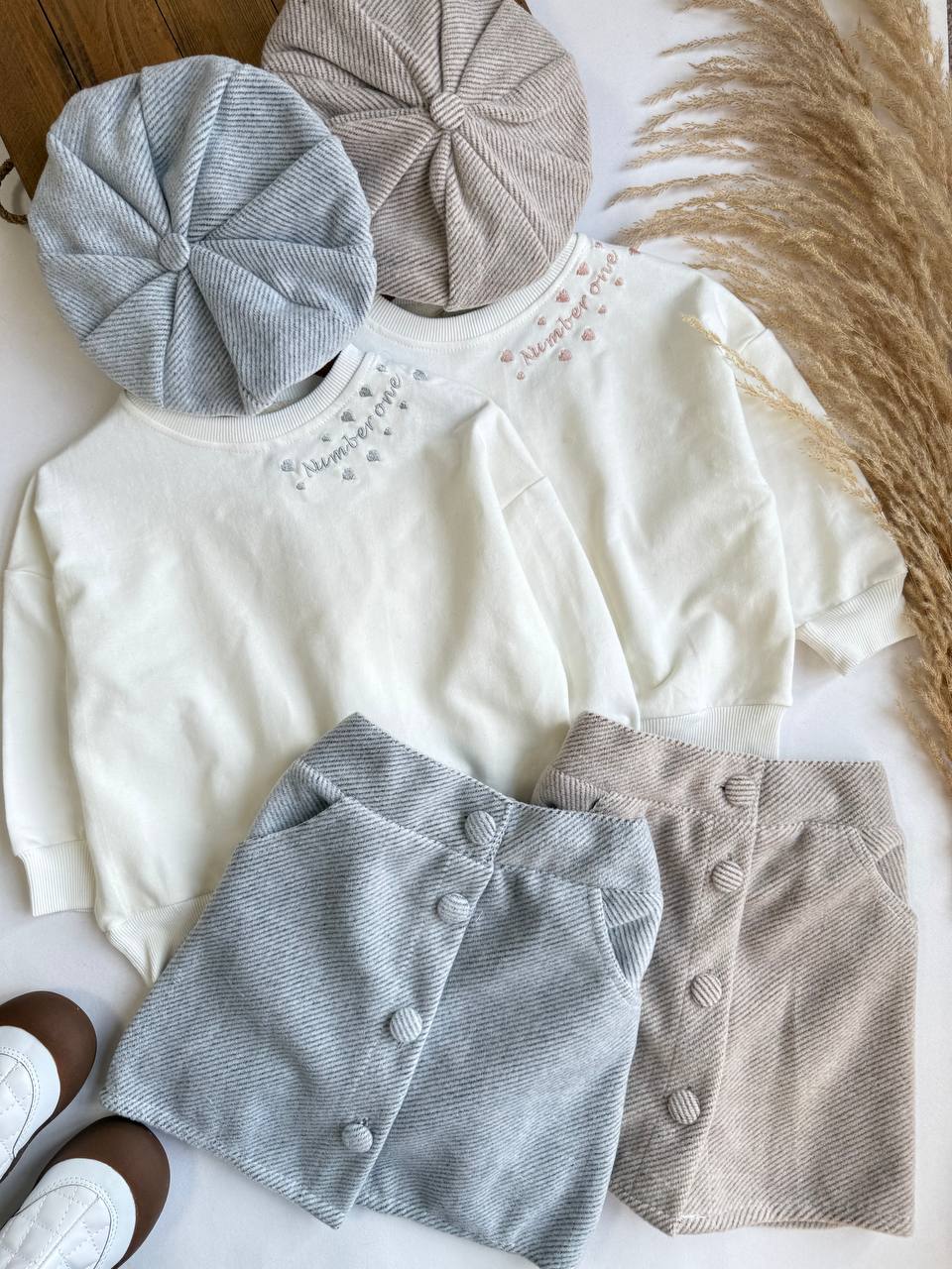 بلوز دامن سه تیکه - نی نی لوس