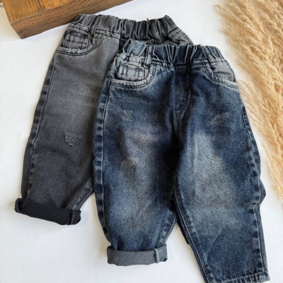 شلوار جیب استیکردار - نی نی لوس