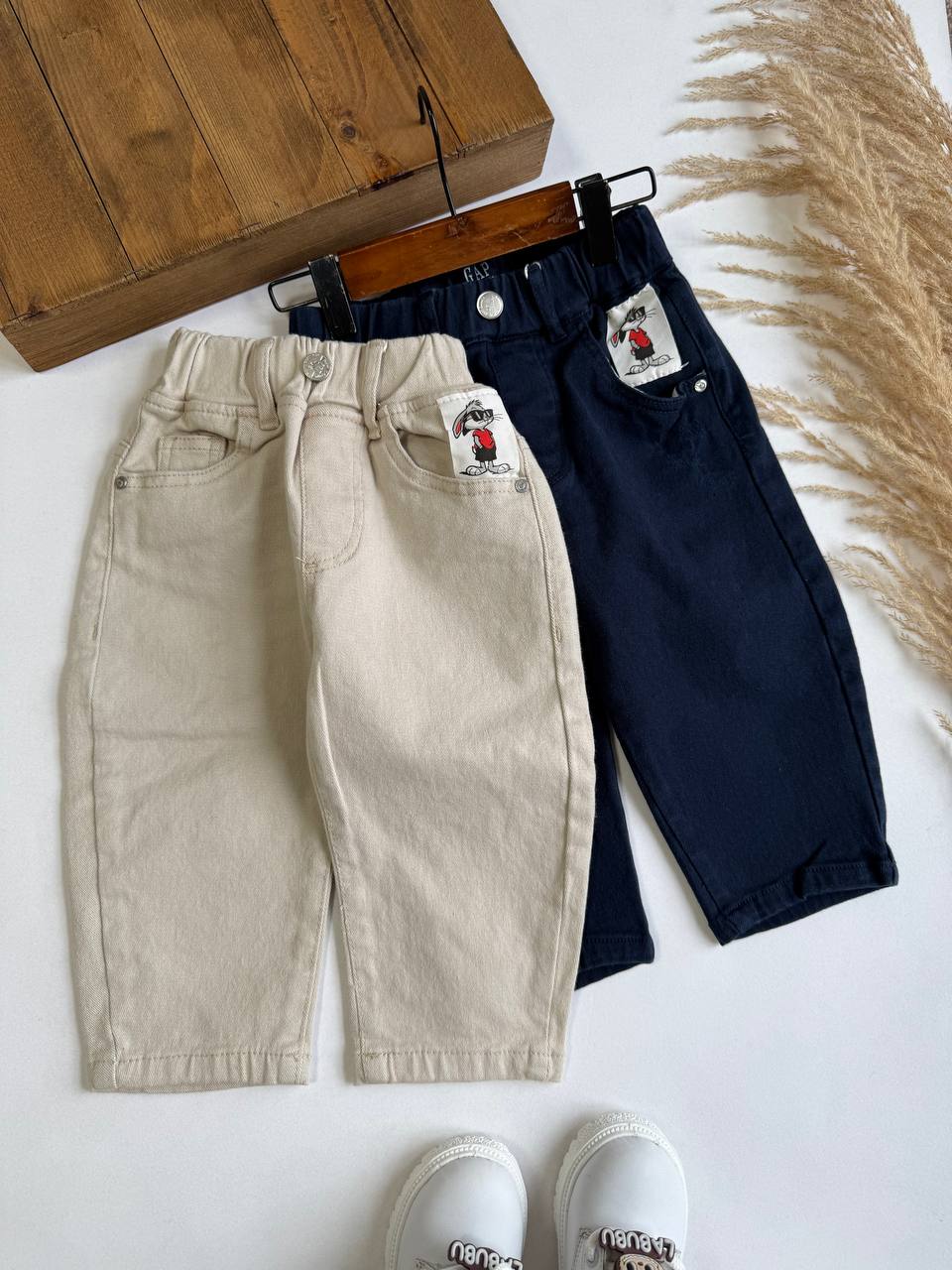 شلوار جیب خرگوشی - نی نی لوس