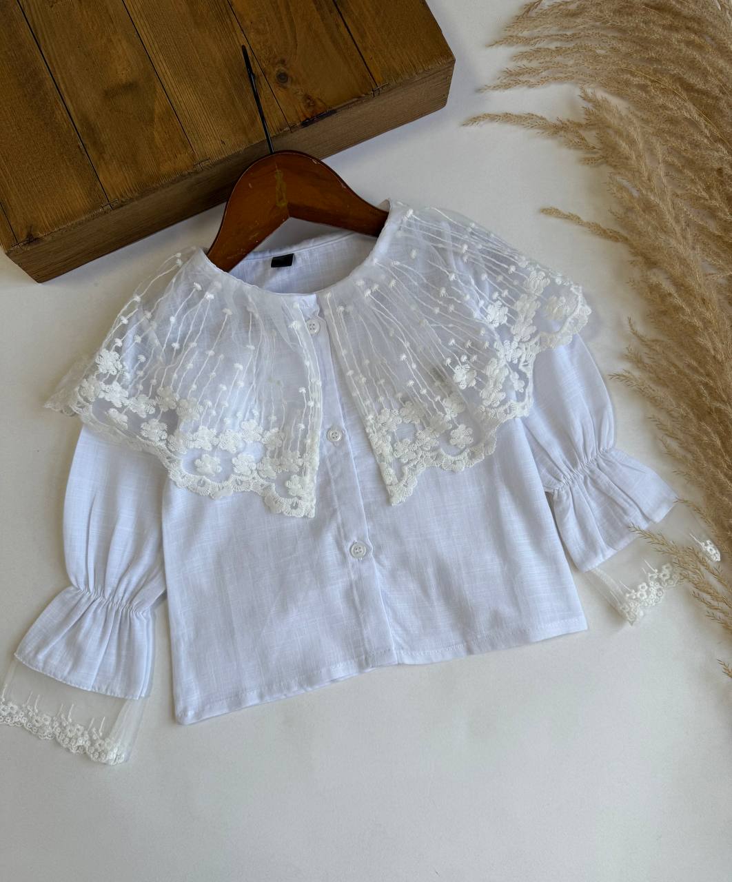 شومیز آستین تور - نی نی لوس