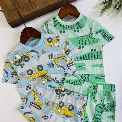 تیشرت شلوارک سوسمارتراکتور - نی نی لوس