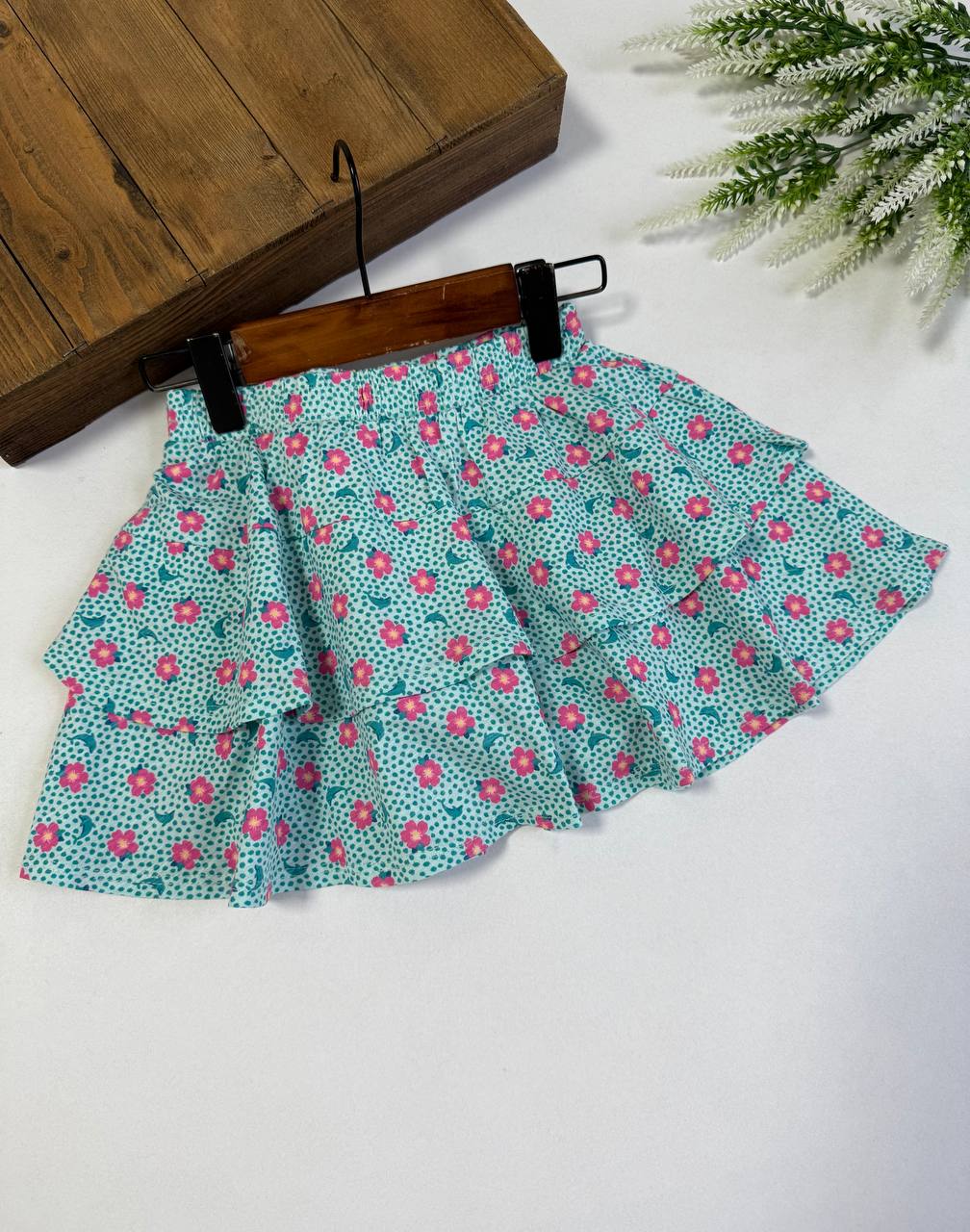 دامن شلوارکی گلی - نی نی لوس