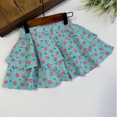 دامن شلوارکی گلی - نی نی لوس