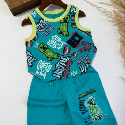 تاپ شلوارک ماینکرفت - نی نی لوس