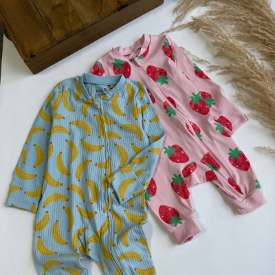 سرهمی موز و توت فرنگی - نی نی لوس