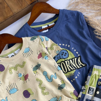 تیشرت شلوارک نیوان - نی نی لوس