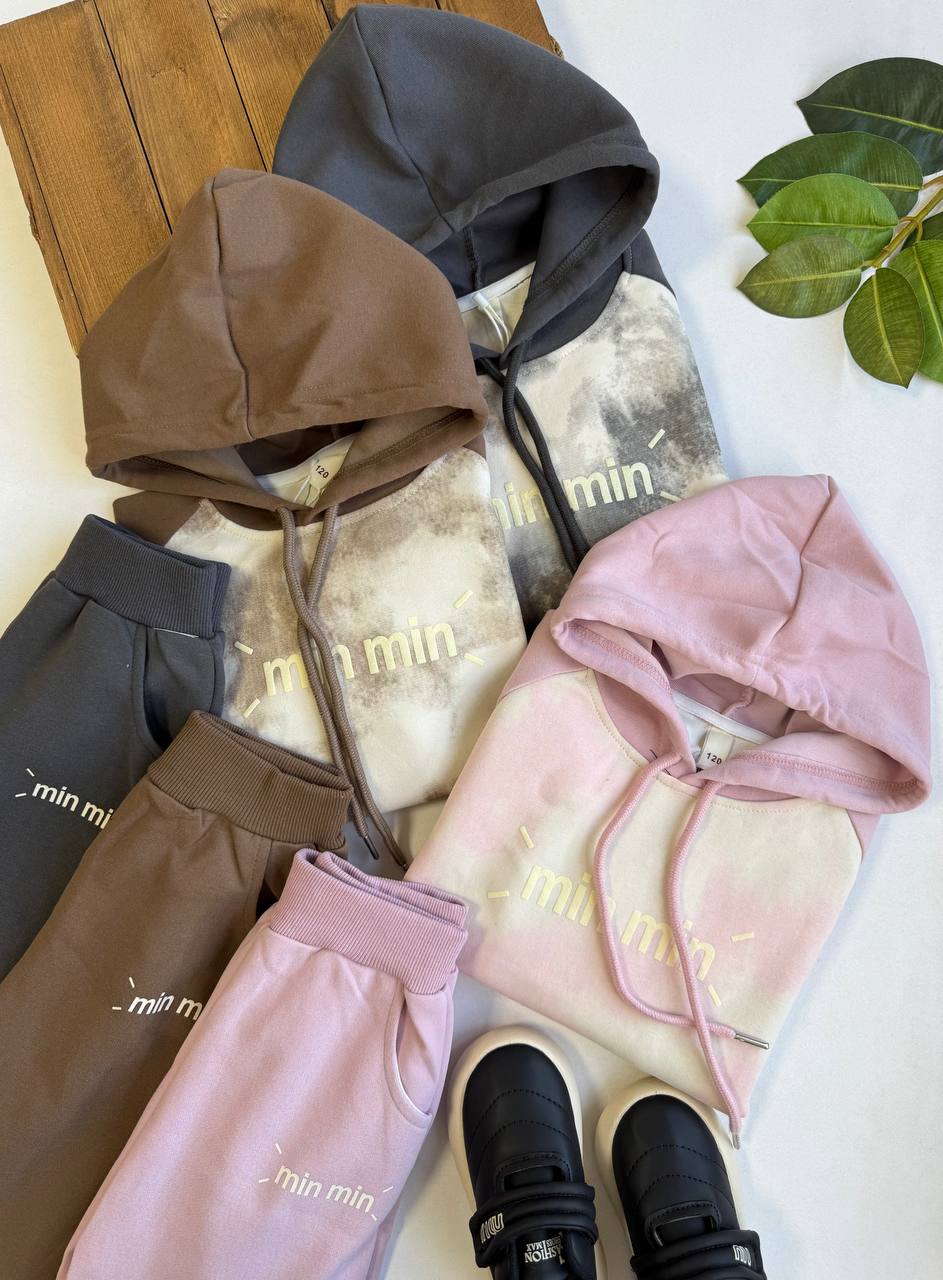 هودی شلوار min min - نی نی لوس