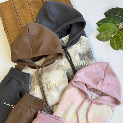 هودی شلوار min min - نی نی لوس