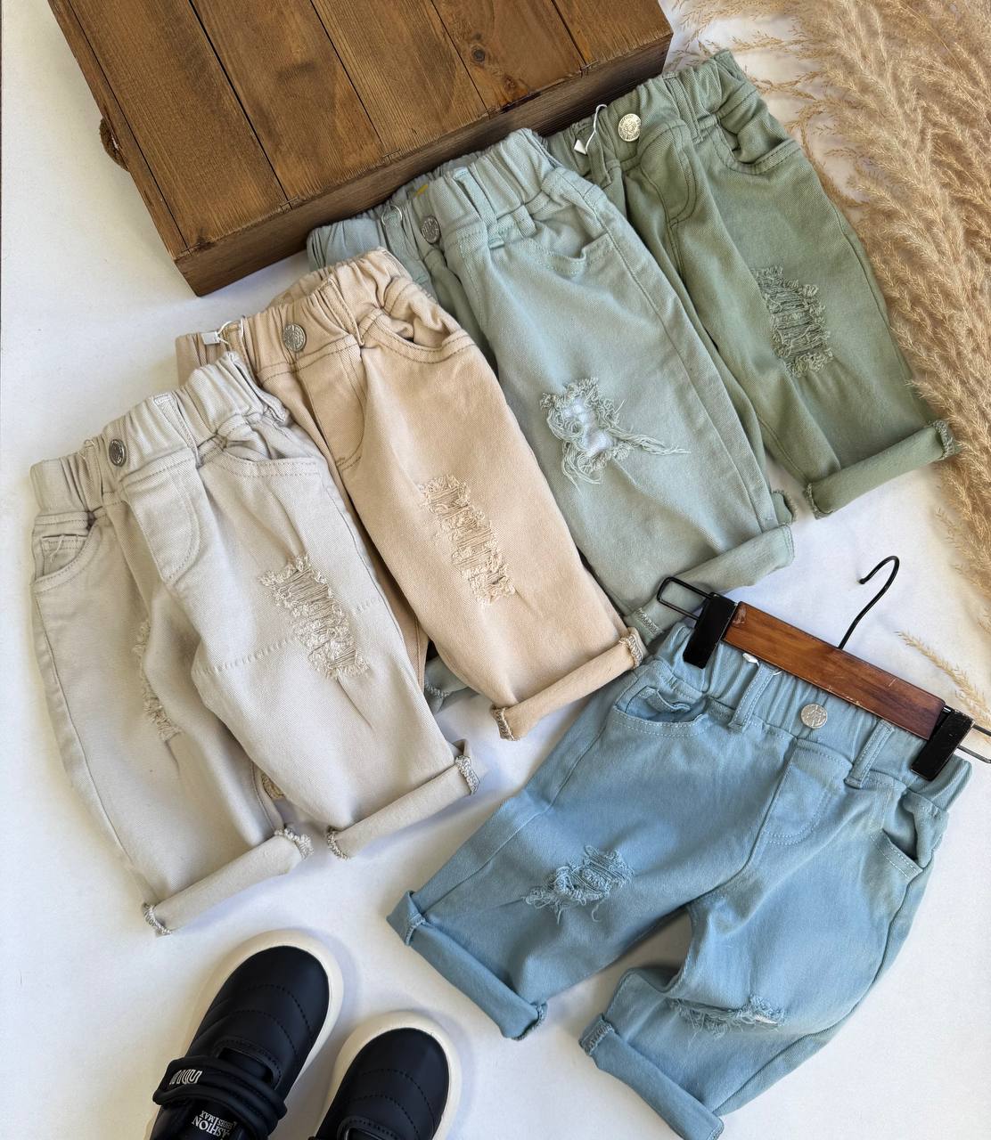 شلوار کتان ناردیس - نی نی لوس