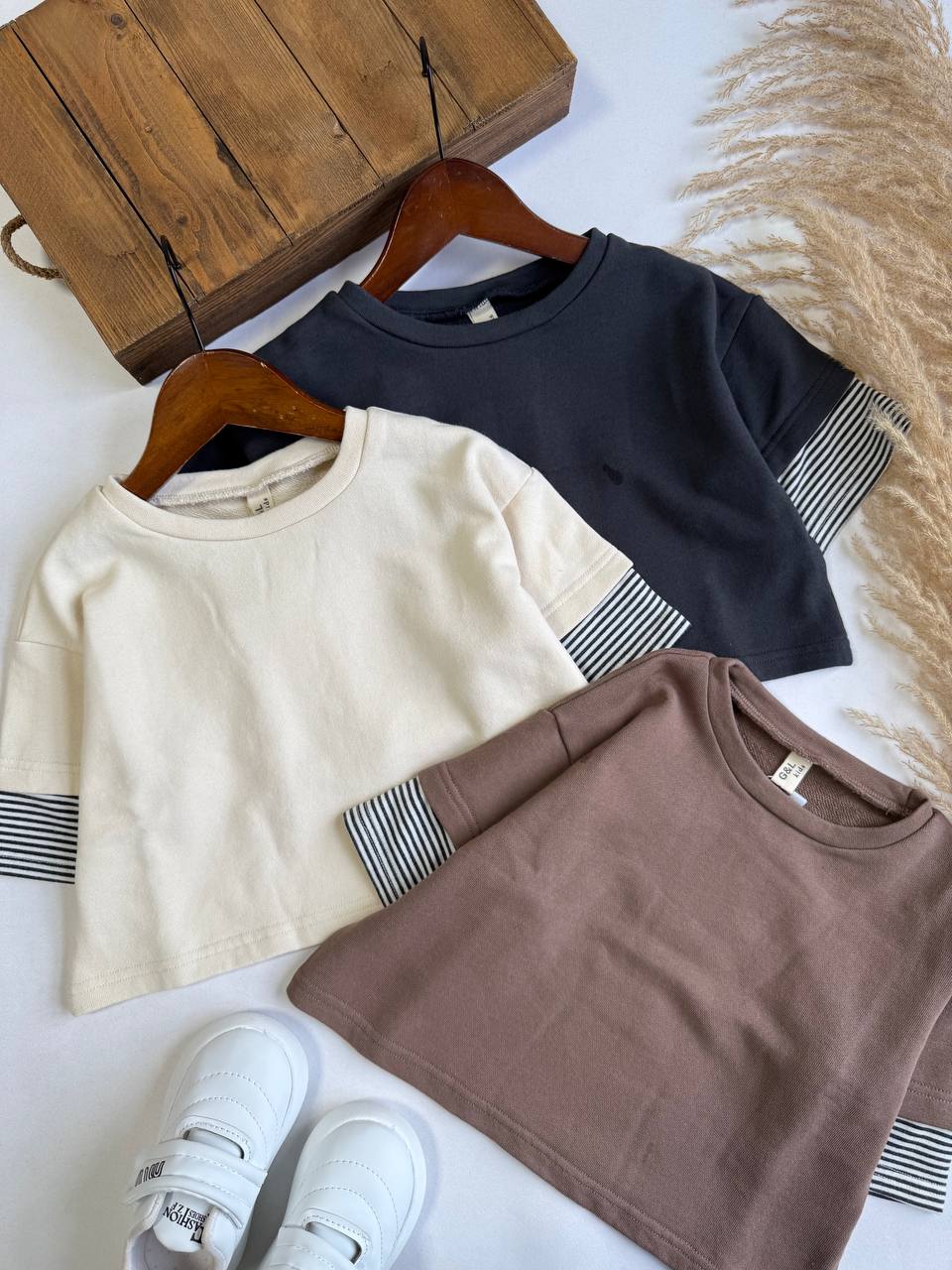 بلوز آستین راه راه - نی نی لوس