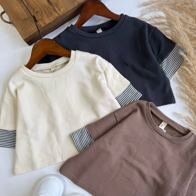 بلوز آستین راه راه - نی نی لوس