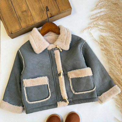 بوفالو دکمه چوبی - نی نی لوس