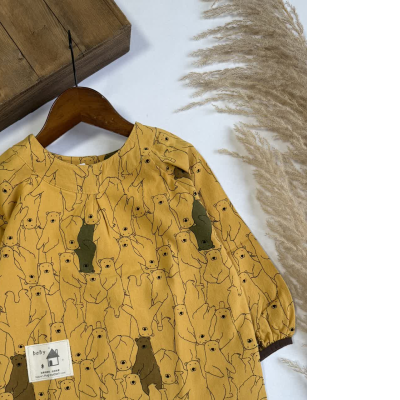 بلوز پیشبندی خرسی - نی نی لوس