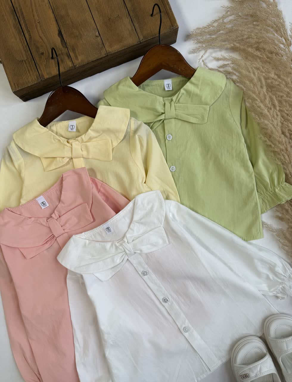 شومیز یقه پاپیون - نی نی لوس