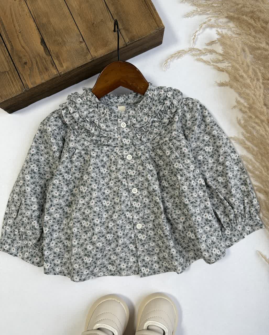 شومیز گلی N&X - نی نی لوس