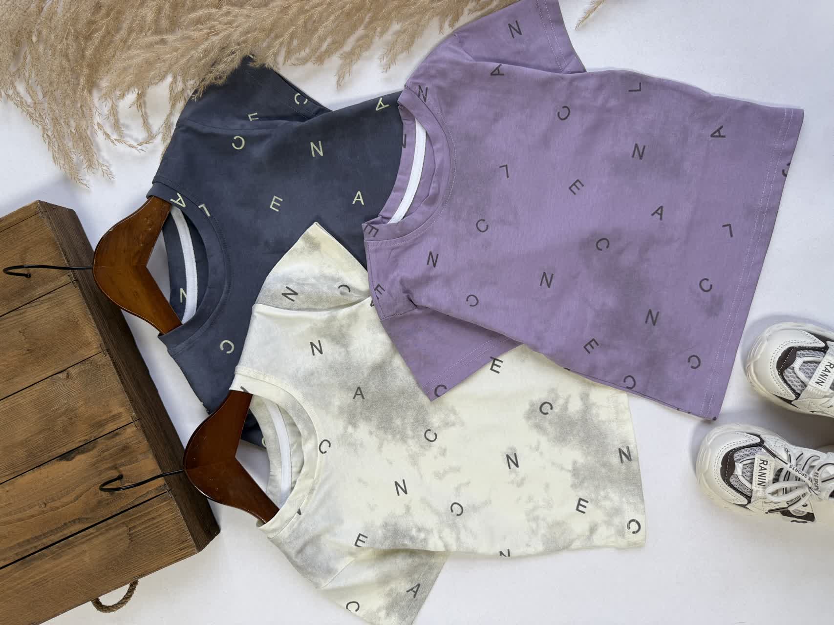 تیشرت ابر و باد حروف - نی نی لوس