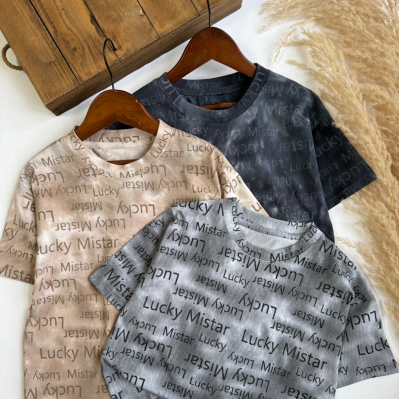 تیشرت ابر و بادی حروف - نی نی لوس