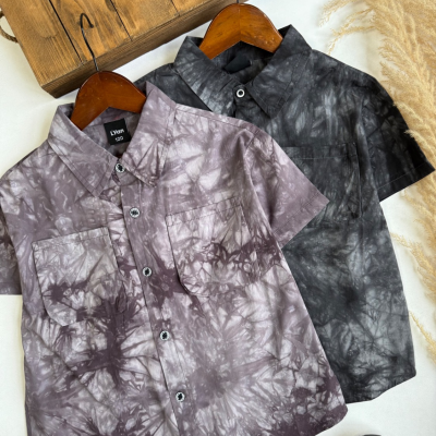 شومیز ابر و باد یقه انگلیس - نی نی لوس