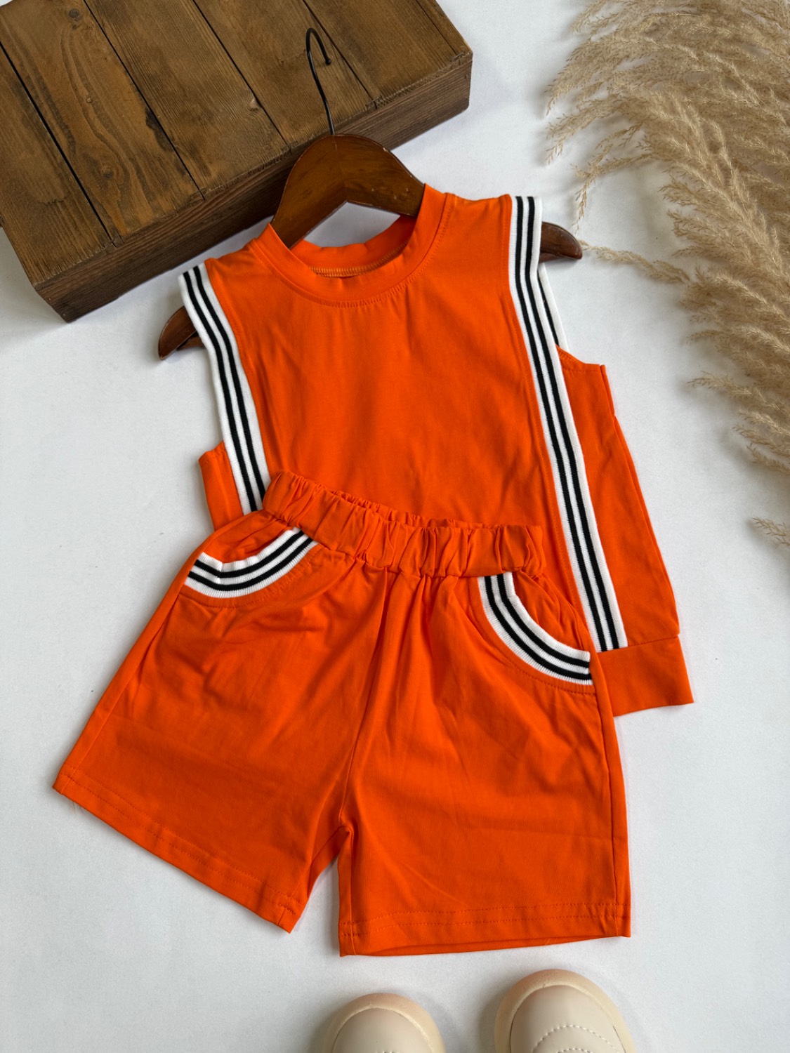 تاپ شلوارک بغل کش - نی نی لوس