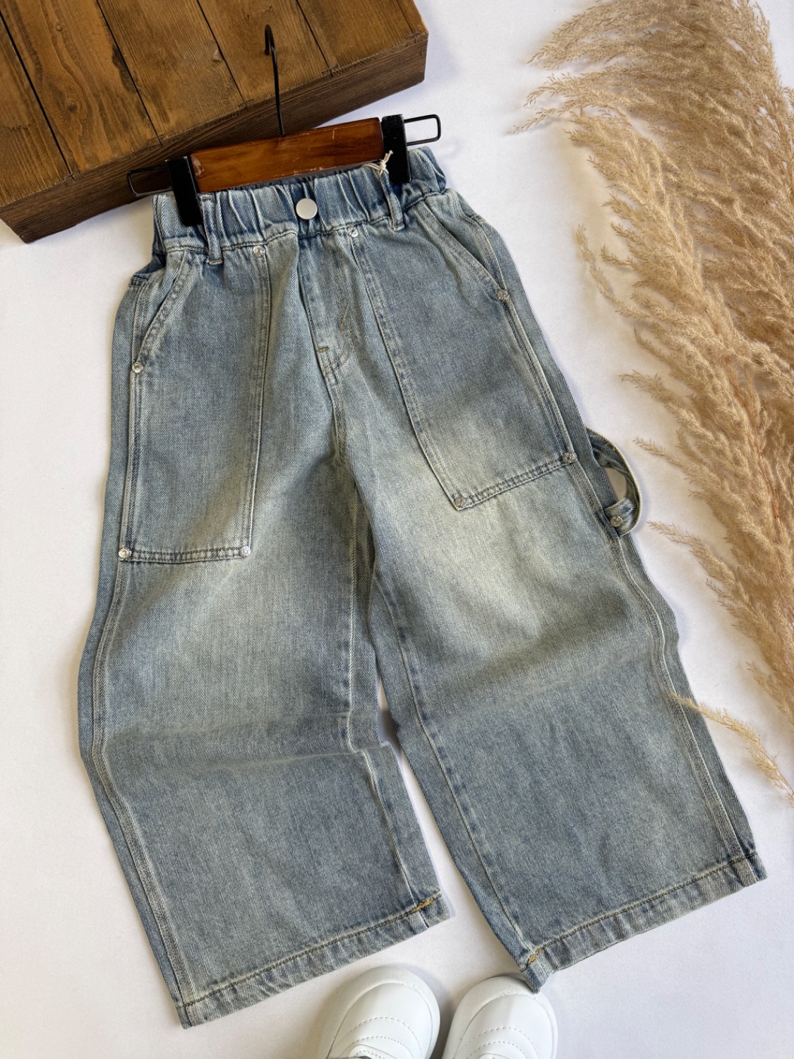 شلوار جیب مستطیل - نی نی لوس