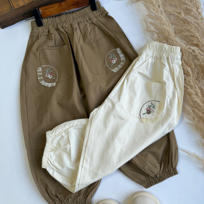 شلوار جیب گلدوزی - نی نی لوس