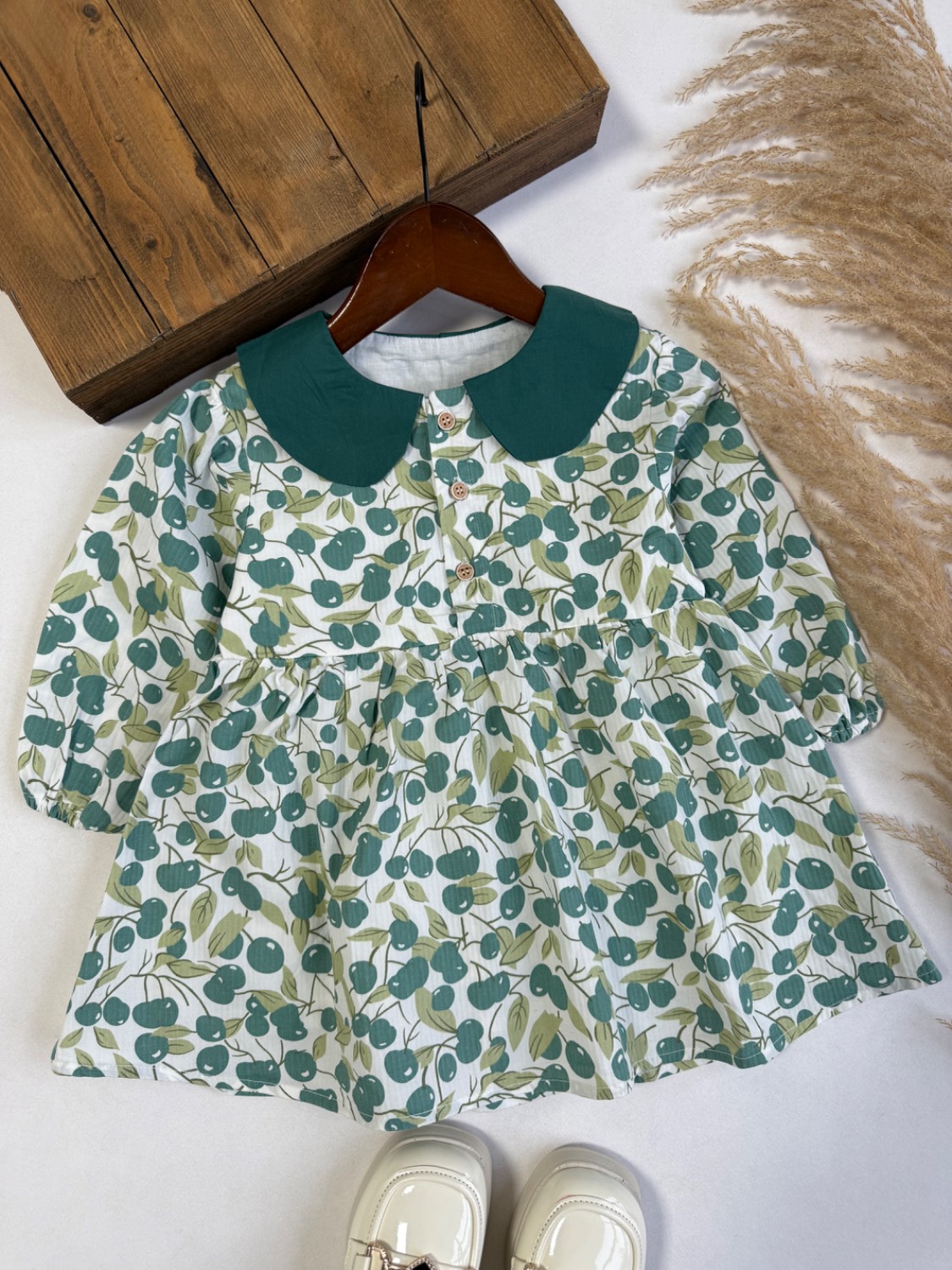 پیراهن سیب سبز - نی نی لوس