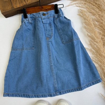 دامن جین دو جیب - نی نی لوس