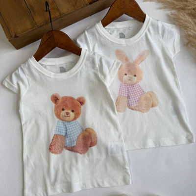 تیشرت خرگوش و خرس - نی نی لوس