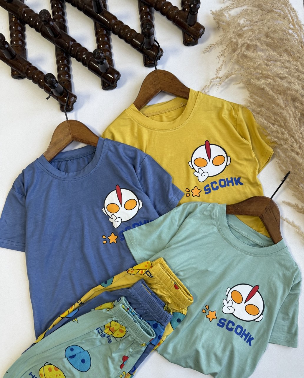 تیشرت شلوار ربات - نی نی لوس