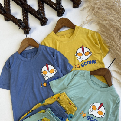 تیشرت شلوار ربات - نی نی لوس