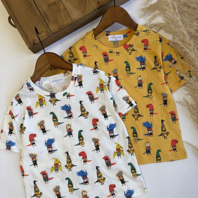 تیشرت آدمک دایناسوری - نی نی لوس