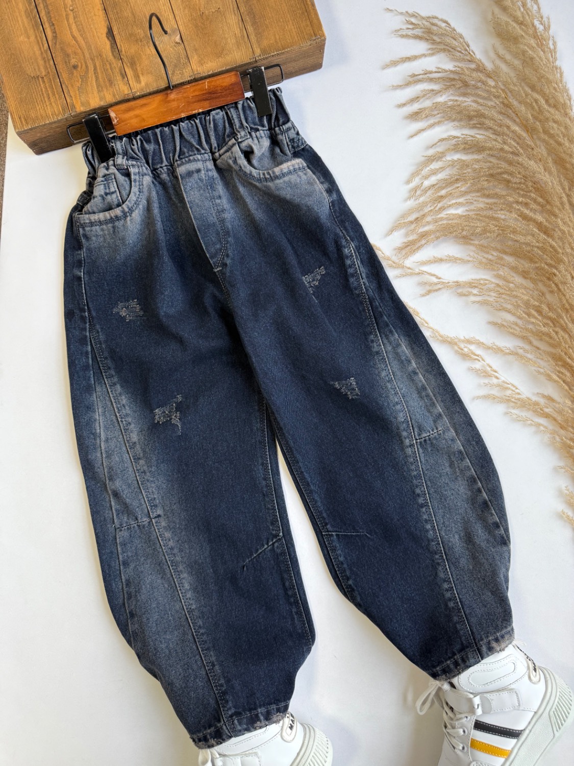 شلوار بگ کارو - نی نی لوس