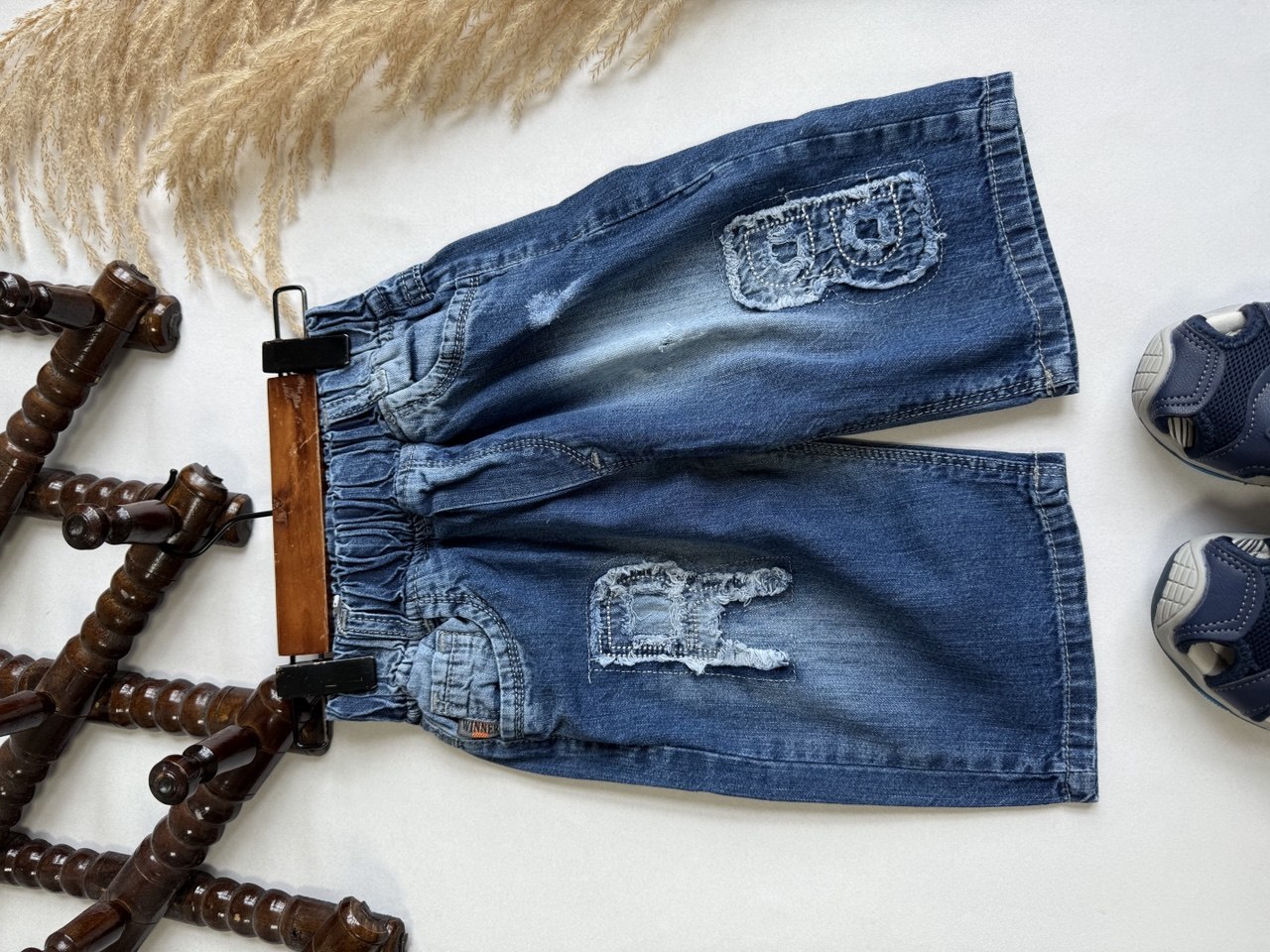 شلوارک ریشی R - نی نی لوس