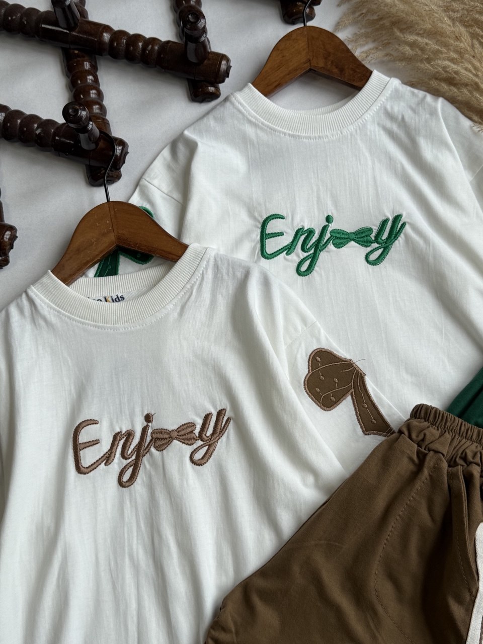 تیشرت  شلوارک enjoy - نی نی لوس