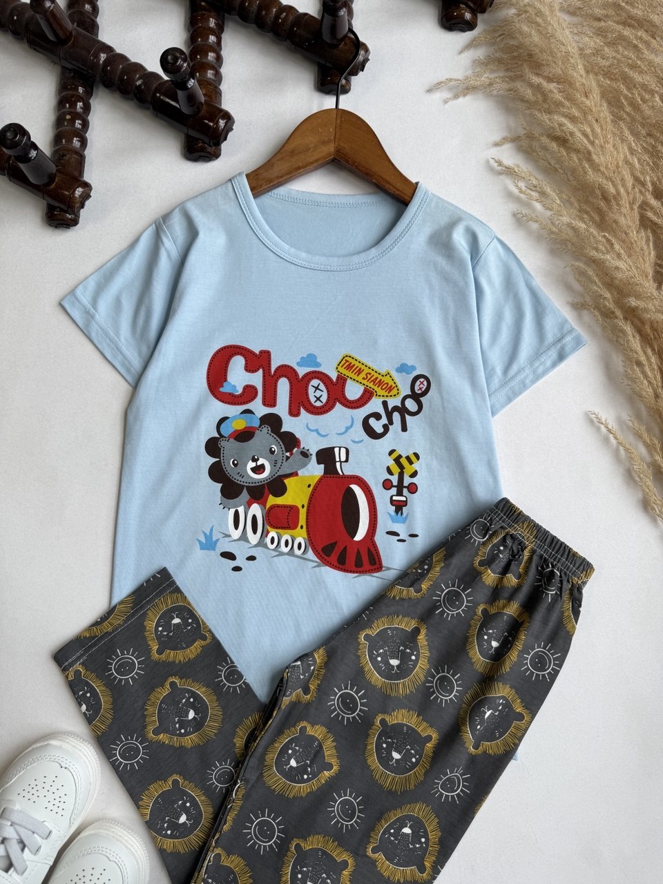 تیشرت شلوار Choo choo - نی نی لوس